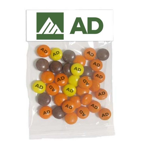 Photo of Large Header Bags   Imprinted Reese's Pieces
