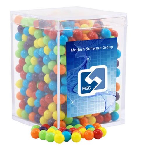 Acrylic Box With Mini Jawbreakers