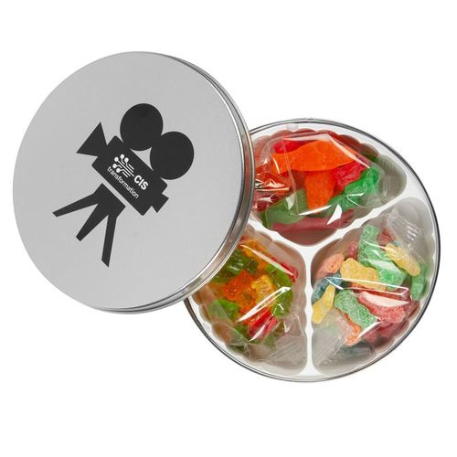 Movie Reel Tin   Confections