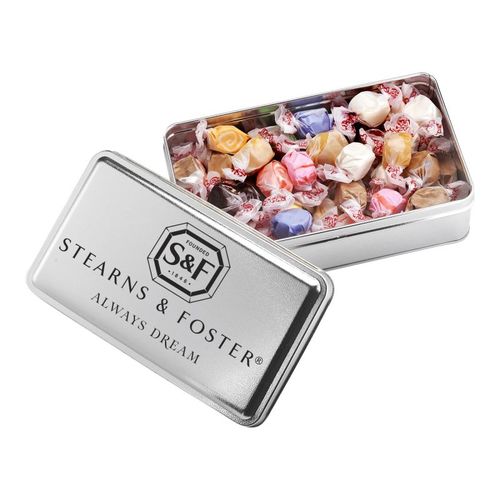 2 Share Tin   Salt Water Taffy/Assorted Fruit Sours