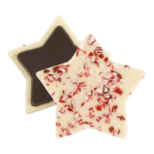 1 1/2 Oz. Wrapped Peppermint Bark Shapes