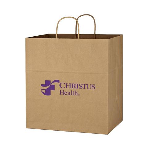 Photo of 14" X 15" Kraft Paper Bag