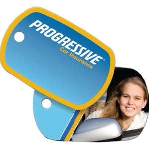 Key Tag   Standard Oval   Poly Laminate   Full Color