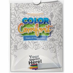 Combo Pack   Color Comfort & 6 Pack Of Colored Pencils In A Poly Bag