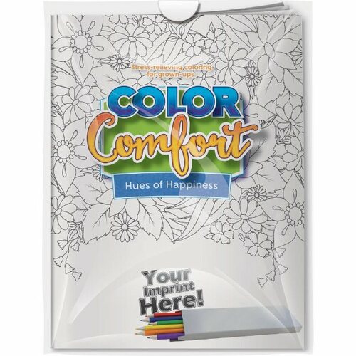 Photo of Combo Pack   Color Comfort & 6 Pack Of Colored Pencils In A Poly Bag