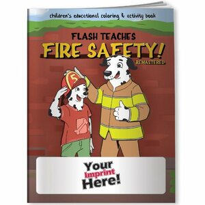 Coloring Book   Flash Teaches Fire Safety! (Remastered)