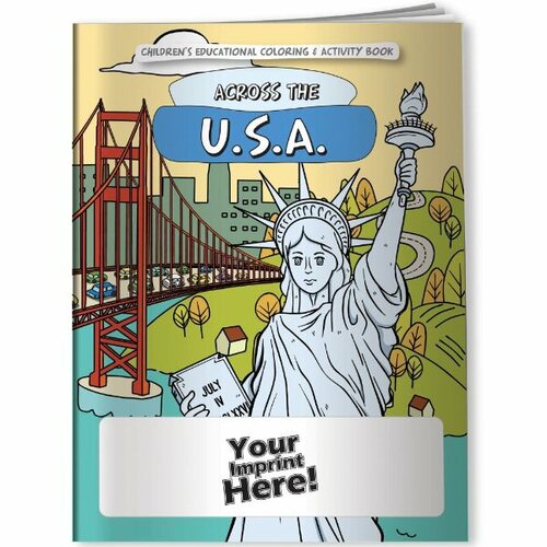 Photo of Coloring Book   Across The U.S. (U.S. State Capitals)