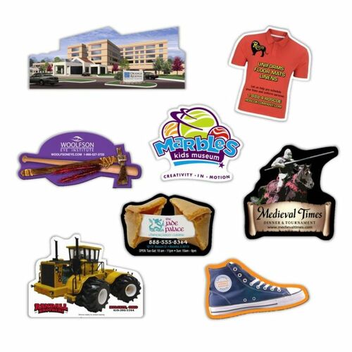Photo of 4 Sq Custom Corners Flat Flexible Magnet