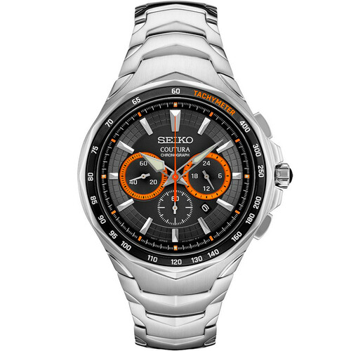 Photo of Seiko Srwz23 Coutura Ss Quartz Chronograph Gray Dial