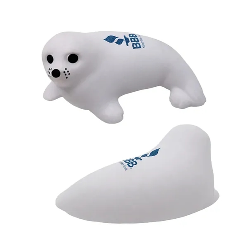 Photo of White Seal Stress Ball