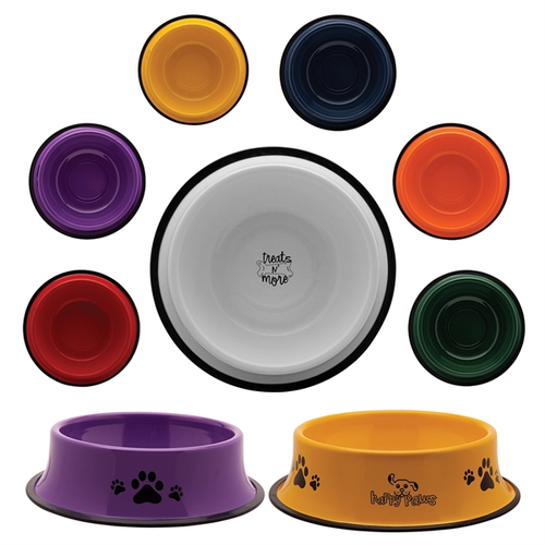 Photo of Galvanized Steel Pet Bowl