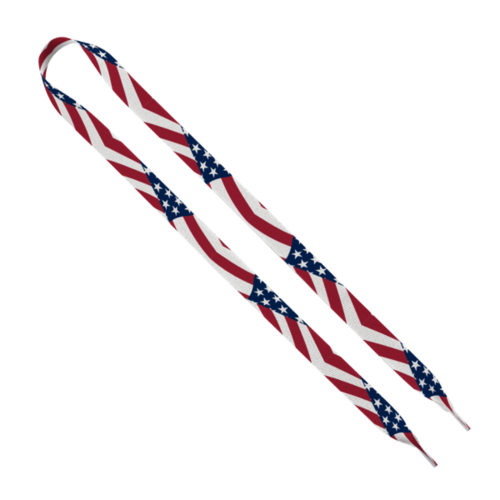 Photo of 3/8" Recycled Pet Dye Sublimated Shoelace Pair (54")