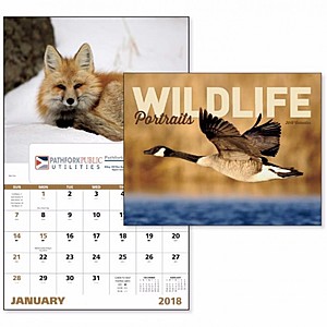 Wildlife Portraits Window Calendar