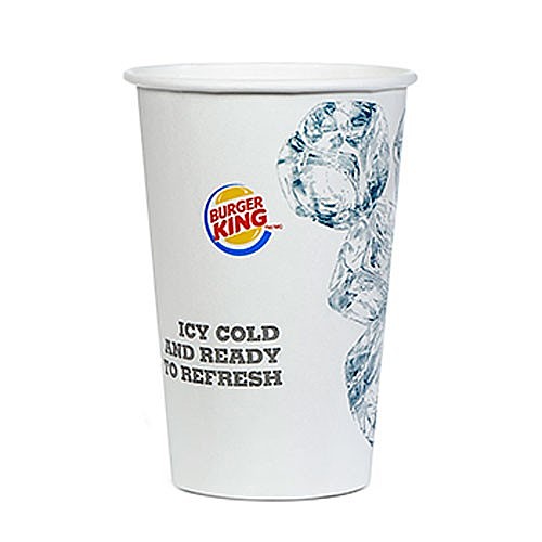 16 Oz. Paper Cold Cup   Flexographic Printed