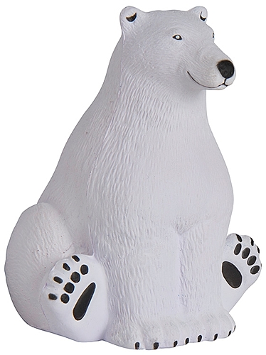 Sitting Polar Bear Stress Reliever